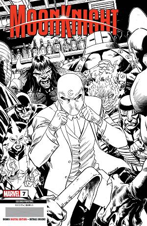 Moon Knight #7 2ND PTG SMITH cover
