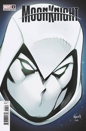Moon Knight #1 NAUCK HEADSHOT cover
