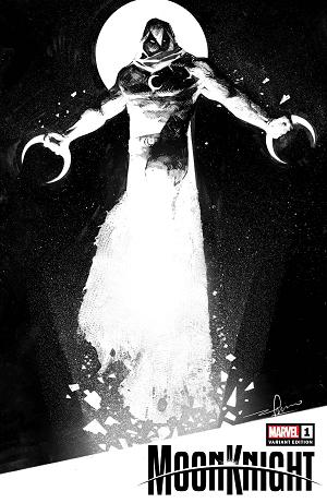 Moon Knight #1 ZAFFINO cover