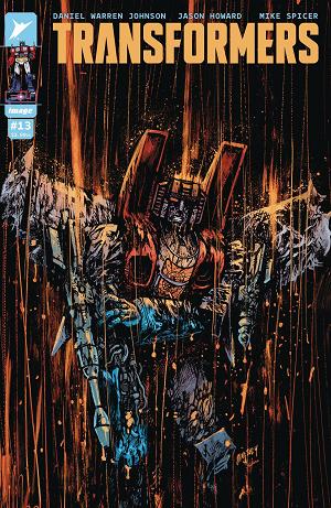 Transformers #13 CVR A JOHNSON & SPICER cover