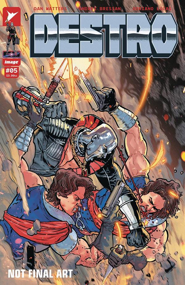Destro #5 CVR A BRESSAN & LUCAS cover