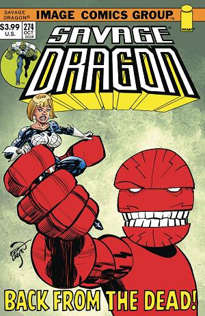 Savage Dragon #274 CVR B LARSEN (MR) cover