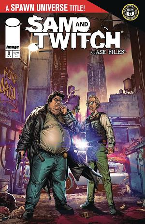 Spawn Sam And Twitch Case Files #8 CVR A GAY cover