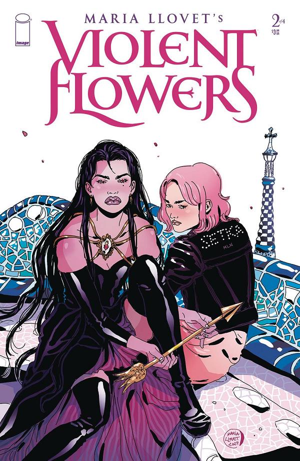 Violent Flowers #2 CVR A LLOVET (MR) cover