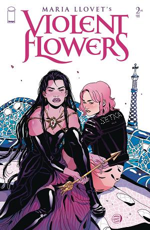 Violent Flowers #2 CVR A LLOVET (MR) cover