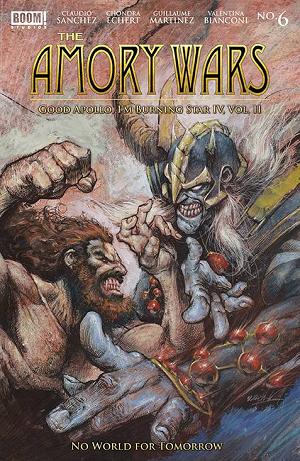 Amory Wars No World Tomorrow #6 CVR B WAYSHAK (MR) cover