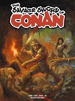 Savage Sword Of Conan #5 CVR B HORLEY (MR) cover