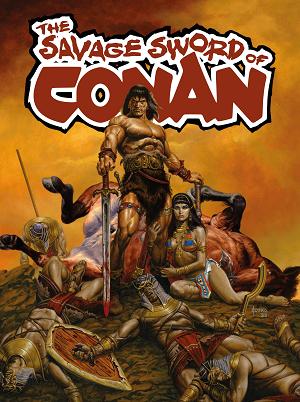 Savage Sword Of Conan #1 cover