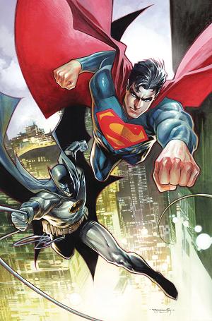 Batman & Superman: World's Finest #32 CVR B STEPHEN SEGOVIA CSV cover
