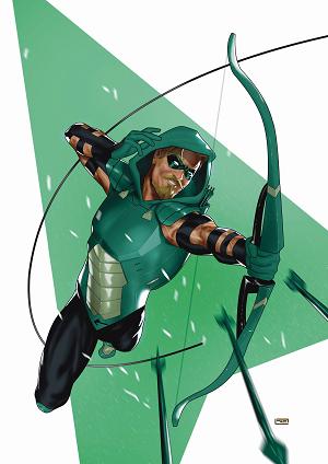 Green Arrow #350 CVR A TAURIN CLARKE cover