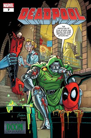 Deadpool #7 AMANDA CONNER DOOM cover