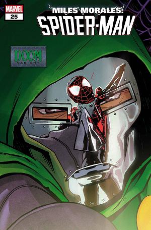 Miles Morales: Spider-Man #25 ANNIE WU DOOM cover