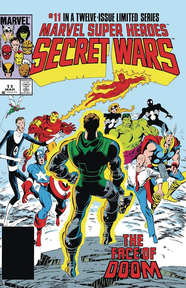 Marvel Super Heroes: Secret Wars #11 FACSIMILE ED FOIL cover