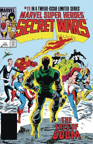 Marvel Super Heroes: Secret Wars #11 FACSIMILE ED FOIL cover