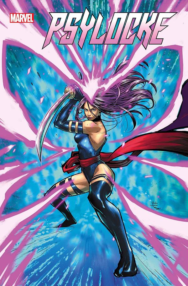 Psylocke #1 RICKIE YAGAWA PINK FOIL cover