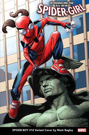Spider-Boy #12 MARK BAGLEY cover