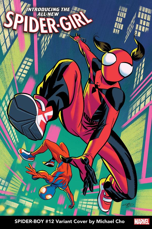 Spider-Boy #12 MICHAEL CHO cover