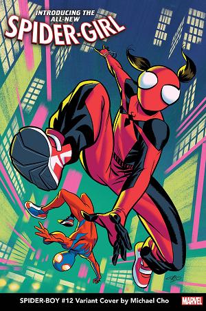 Spider-Boy #12 MICHAEL CHO cover