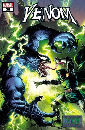 Venom #38 CARLOS MAGNO DOOM cover