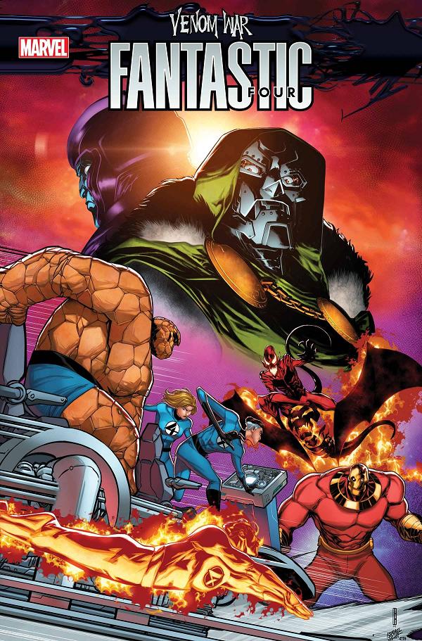 Venom War: Fantastic Four #1 cover