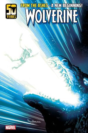Wolverine #2 ROGE ANTONIO GODZILLA cover