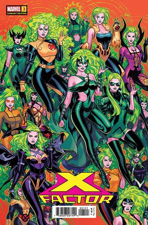 X-Factor #3 RUSSELL DAUTERMAN cover