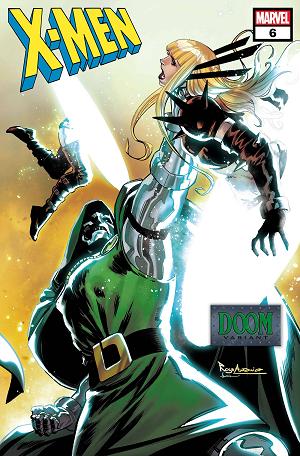 X-Men #6 ROGE ANTONIO DOOM cover