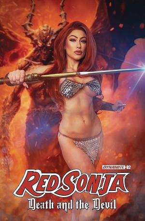 Red Sonja Death And The Devil #2 CVR D COSPLAY cover
