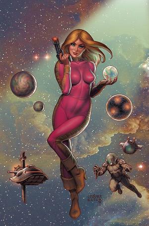 Barbarella #1 CVR F LINSNER FOIL VIRGIN cover