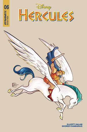 Hercules #6 CVR D RANALDI NEGATIVE SPACE cover