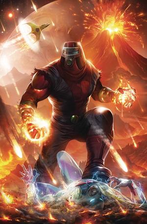 Space Ghost #6 CVR E MATTINA METAL PREMIUM cover