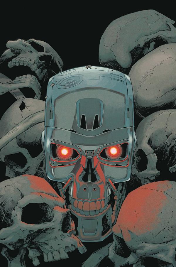 Terminator #1 CVR I SHALVEY METAL PREMIUM cover