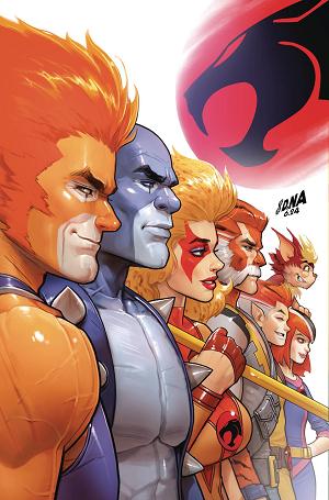 Thundercats #9 CVR H NAKAYAMA METAL PREMIUM cover