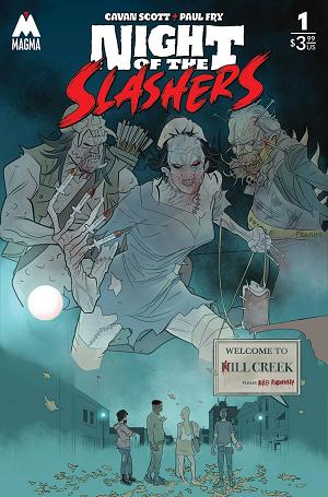 Night Of The Slashers #1 CVR A FRY cover