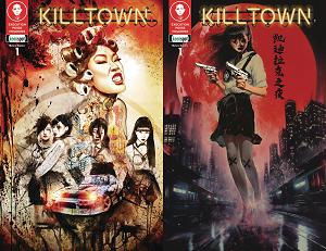 Killtown #1 CVR F HOLOFOIL FLIP CVR (MR) cover