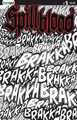 Spillblood #1 CVR D BLANK SKETCH FLIP (MR) cover