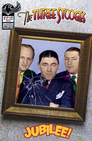 Am Archives Three Stooges #1 CVR B PHOTO (O/A) cover
