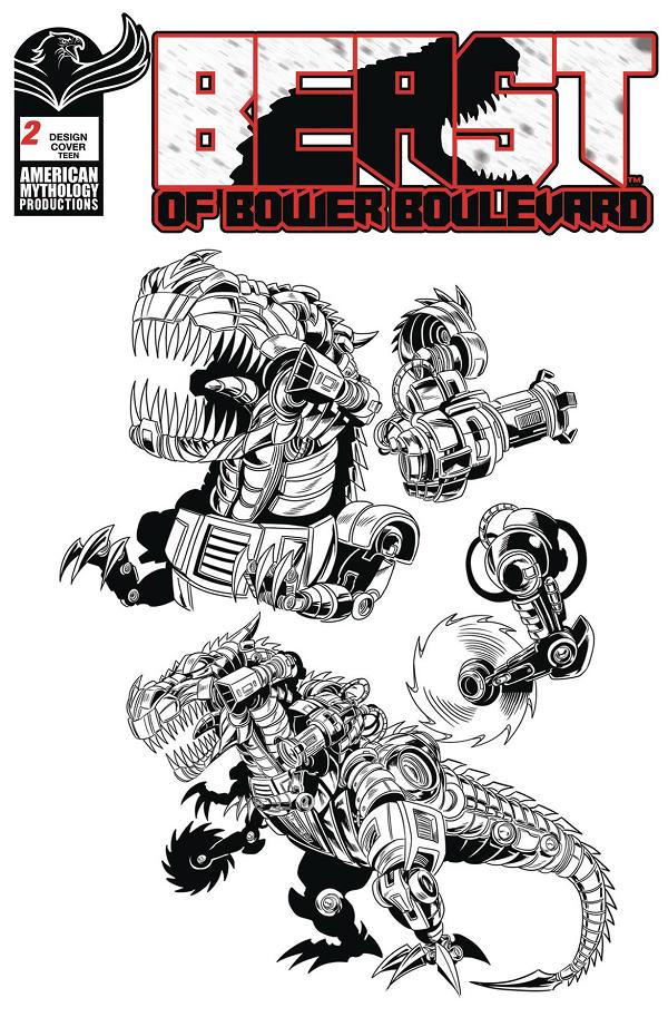 Beast Of Bower Boulevard #2 CVR C DESIGN ART FOC (O/A) cover
