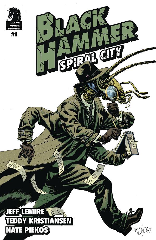 Black Hammer Spiral City #1 CVR D FEGREDO cover