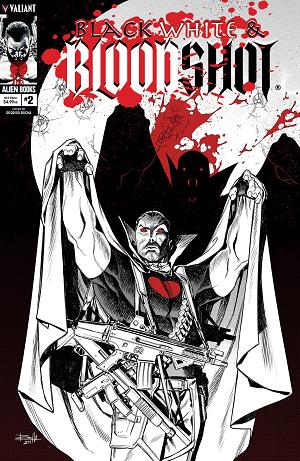 Black White & Bloodshot #2 CVR B ROCHA MONSTER (MR) cover