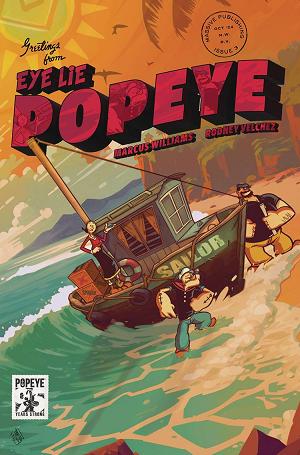 Eye Lie Popeye #3 CVR B TOMASELLI cover