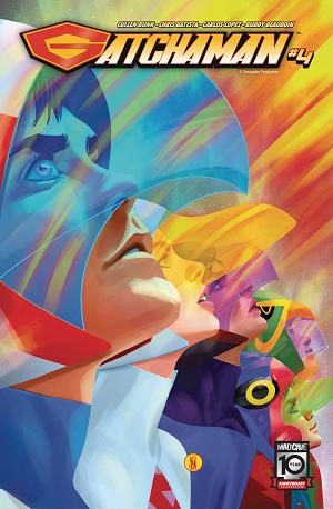 Gatchaman #4 CVR A INAKI MIRANDA cover