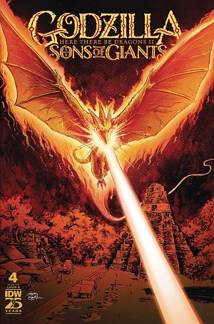 Godzilla Here There Be Dragons Ii Sons Of Giants #4 CVR B cover