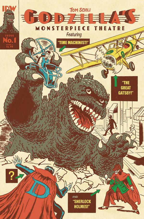 Godzilla Monsterpiece Theatre #1 CVR A SCIOLI cover