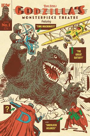 Godzilla Monsterpiece Theatre #1 CVR A SCIOLI cover