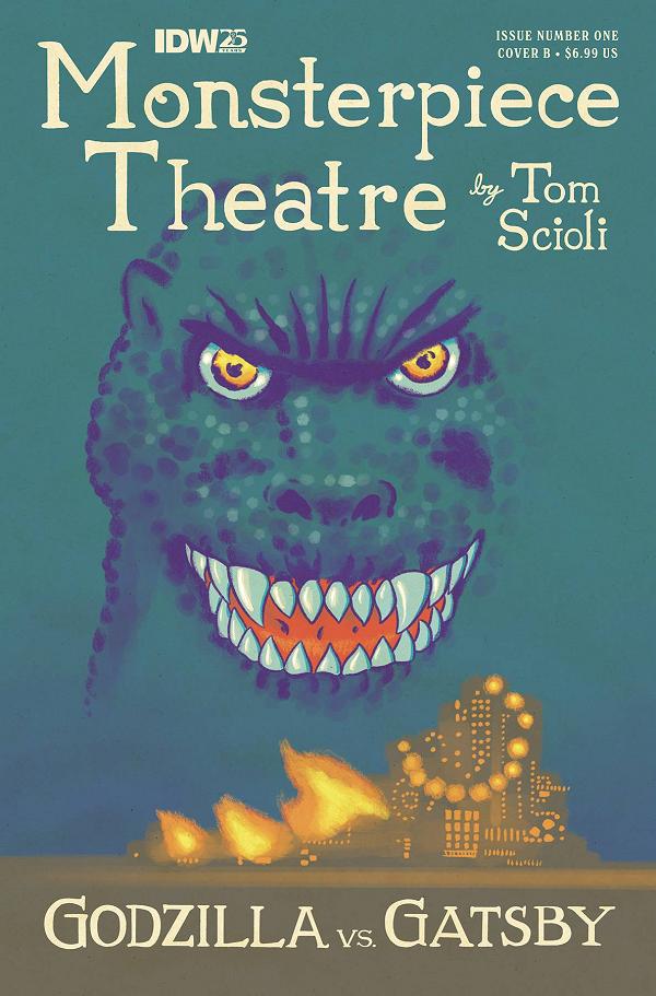 Godzilla Monsterpiece Theatre #1 CVR B SCIOLI cover