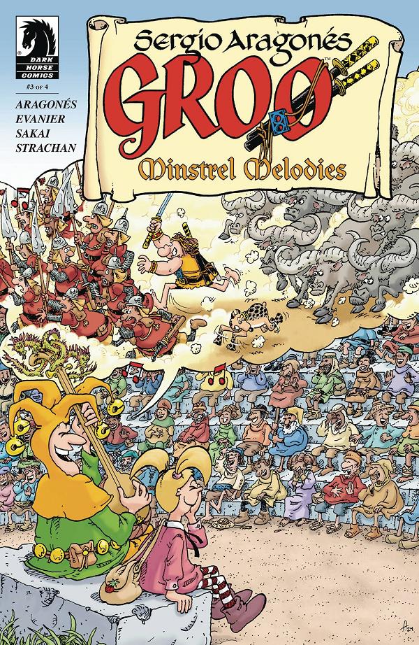 Groo Minstrel Melodies #3 cover