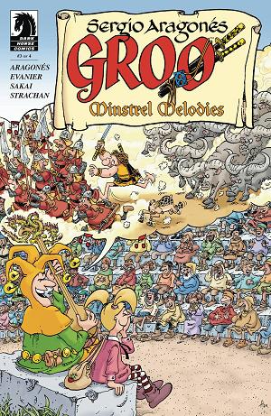 Groo Minstrel Melodies #3 cover