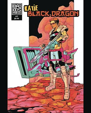 Katie Black Dragon #7 cover