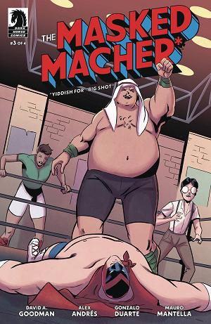 Masked Macher #3 cover